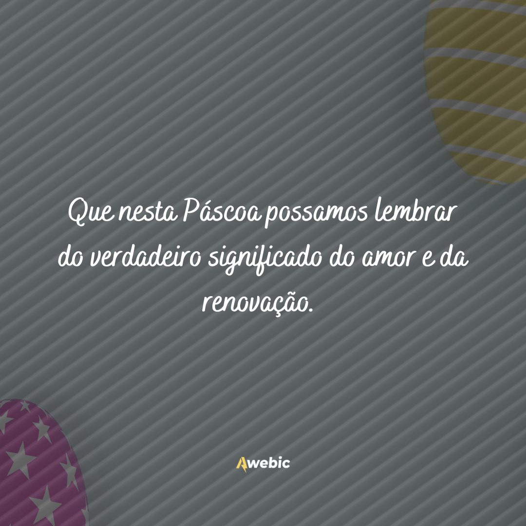 Cartão de páscoa: mensagens para fazer seu presente mais lindo