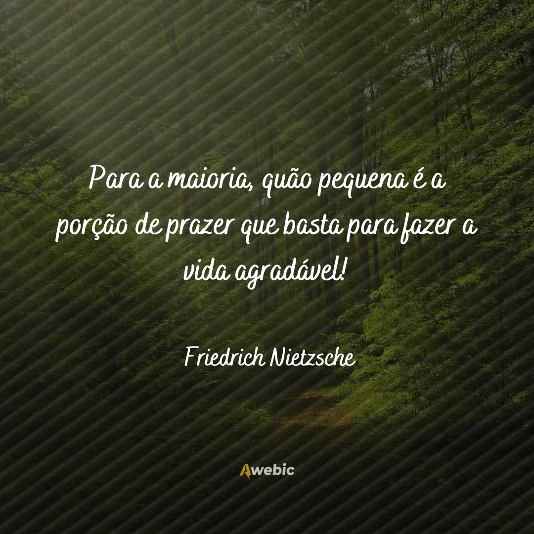 pensamentos de Friedrich Nietzsche para uma vida feliz