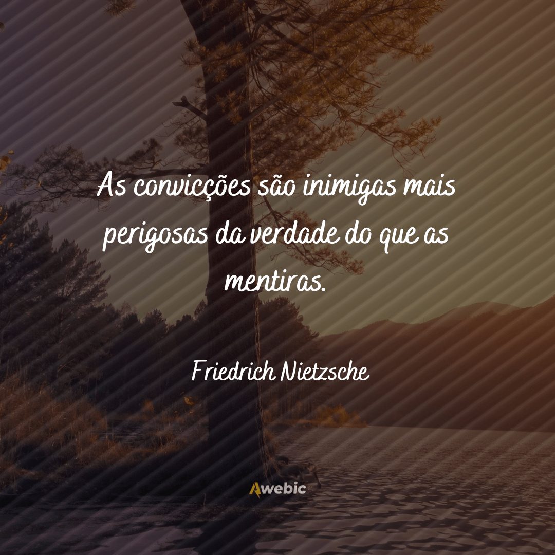 pensamentos de Friedrich Nietzsche para uma vida feliz