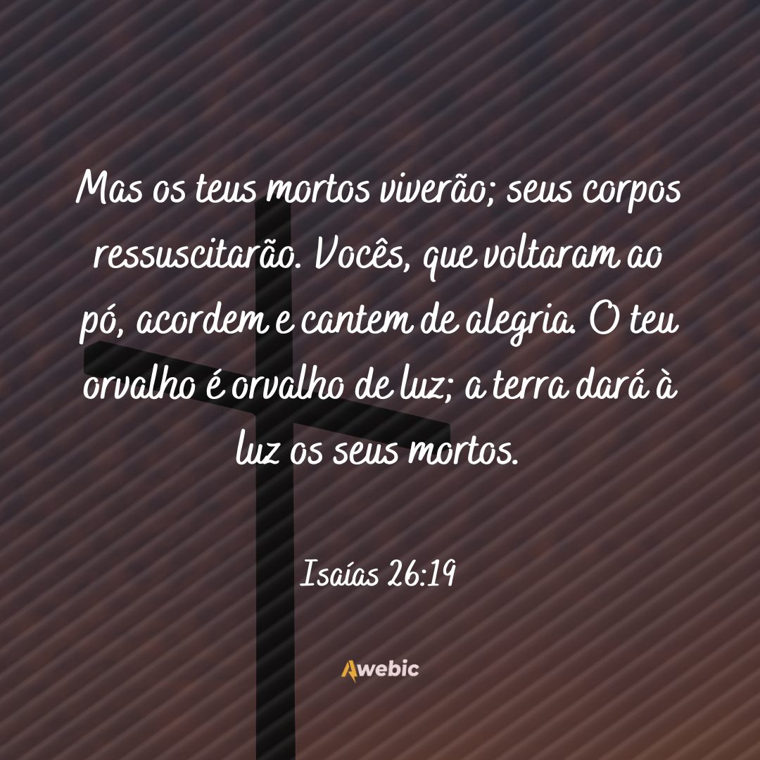 versículos de Páscoa para mandar pra família hoje mesmo