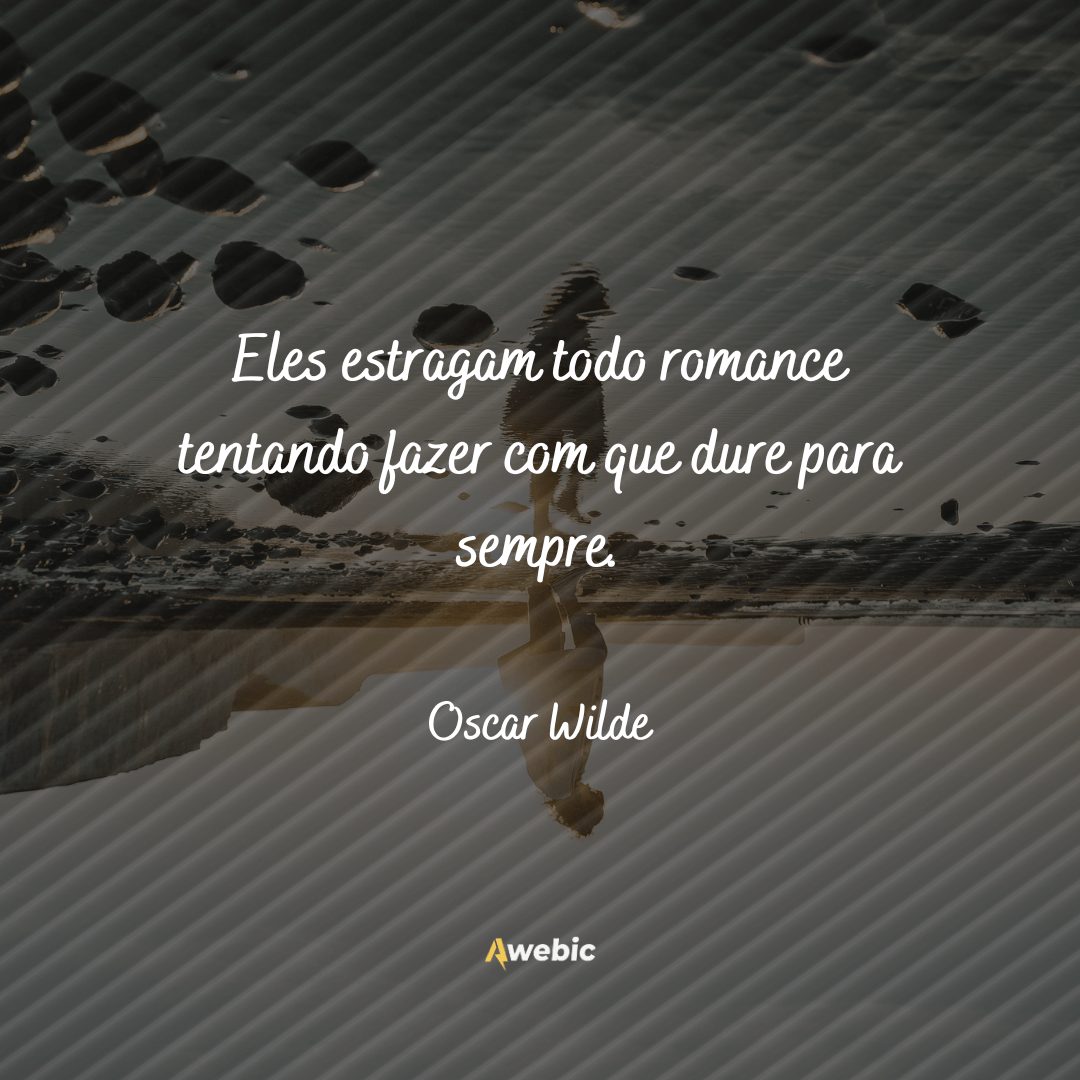 citações de Oscar Wilde sobre amar