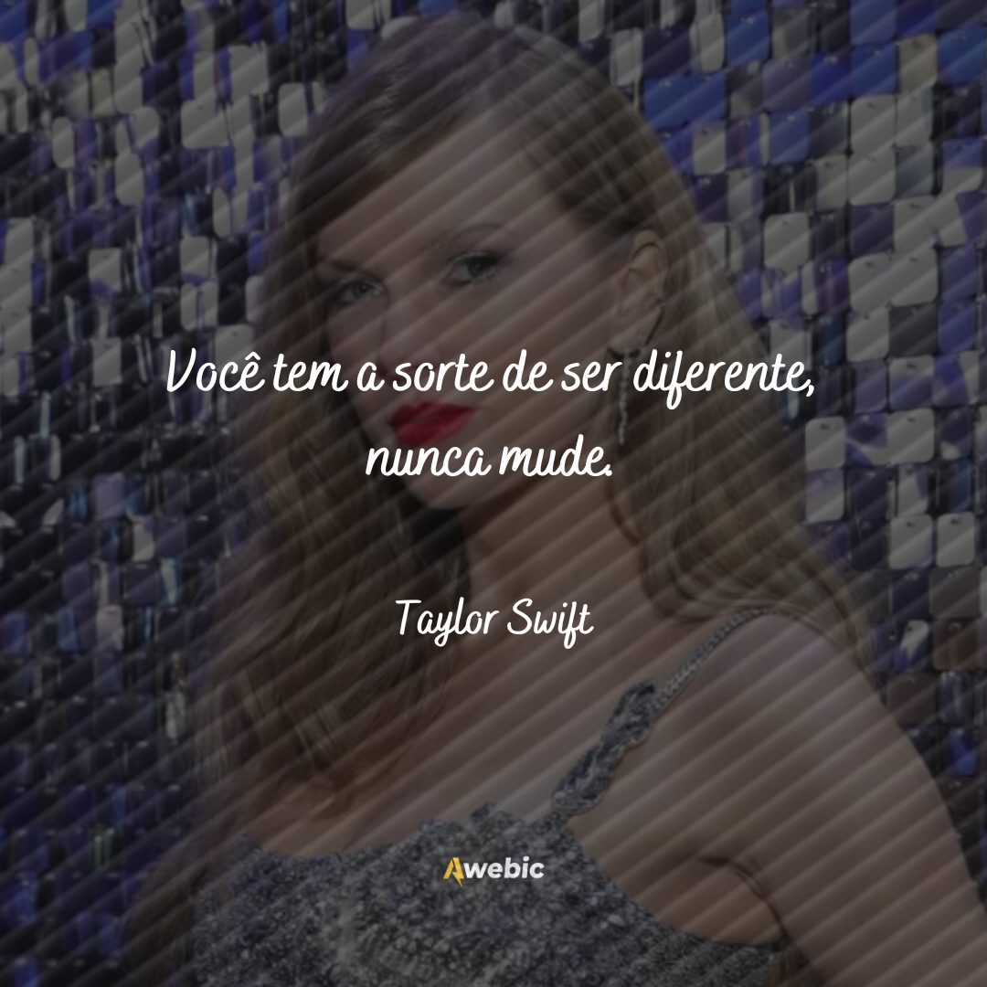 Citações de Taylor Swift sobre o amor