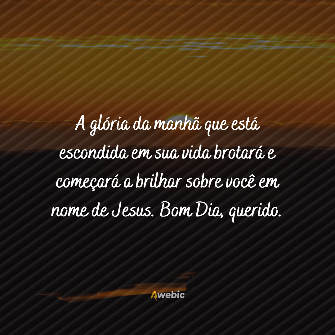 frases de bom dia da bíblia que são lindas para acordar bem