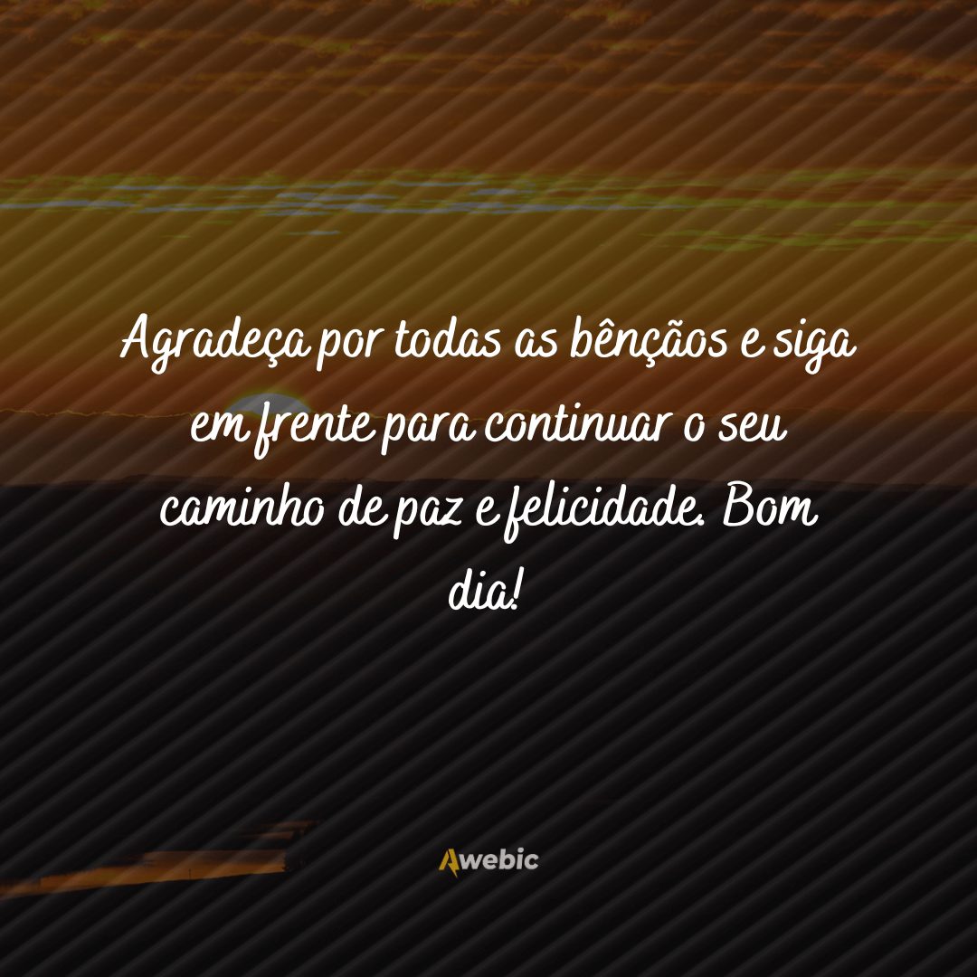 frases de bom dia domingo abençoado para enviar e refletir