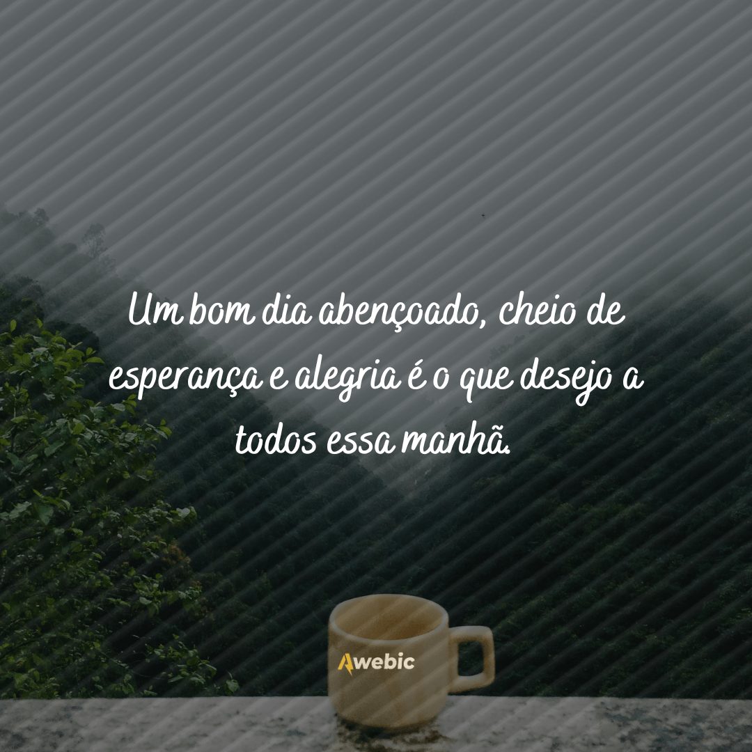 frases de bom dia domingo abençoado para enviar e refletir