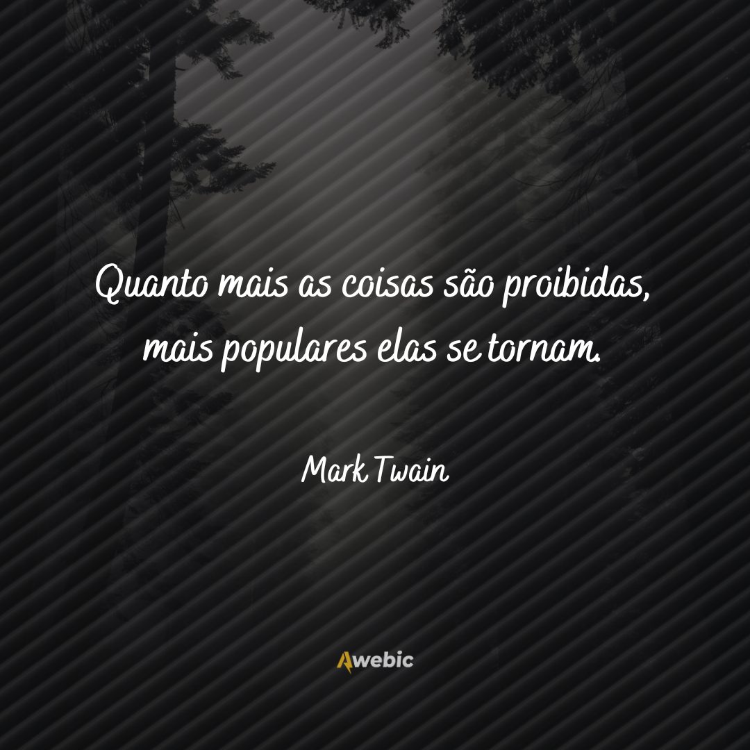 frases de Mark Twain para te deixar com energias positivas