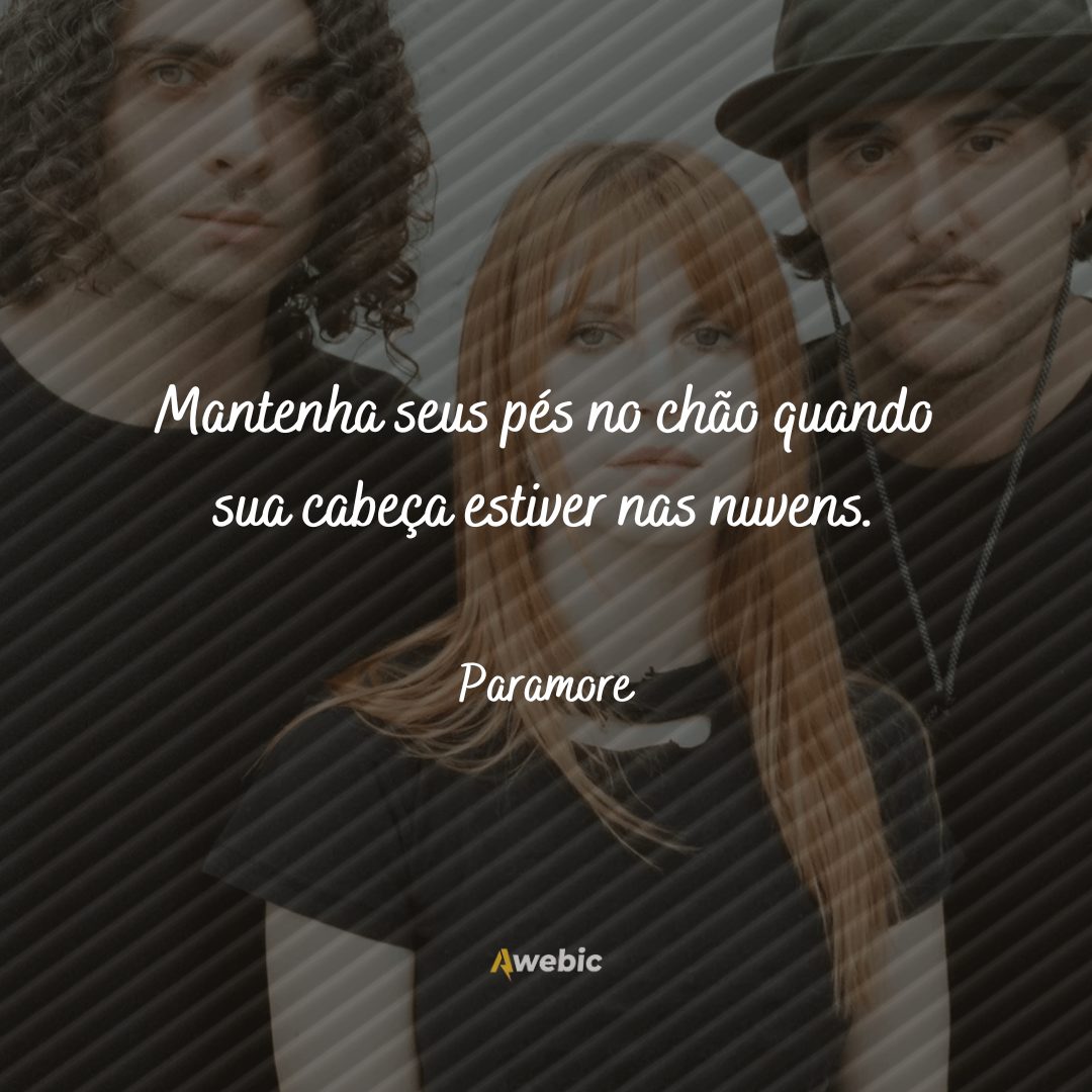 frases de Paramore para os fãs matar a saudade agora