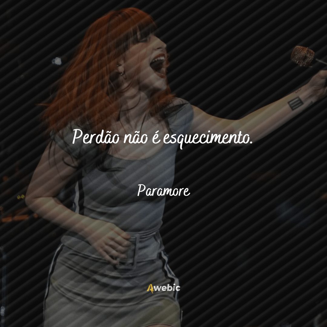 frases de Paramore para os fãs matar a saudade agora