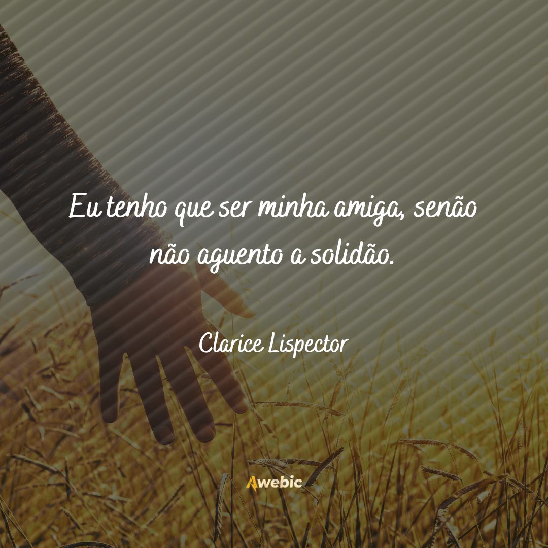 Pensamentos de Clarice Lispector para mulheres tristes