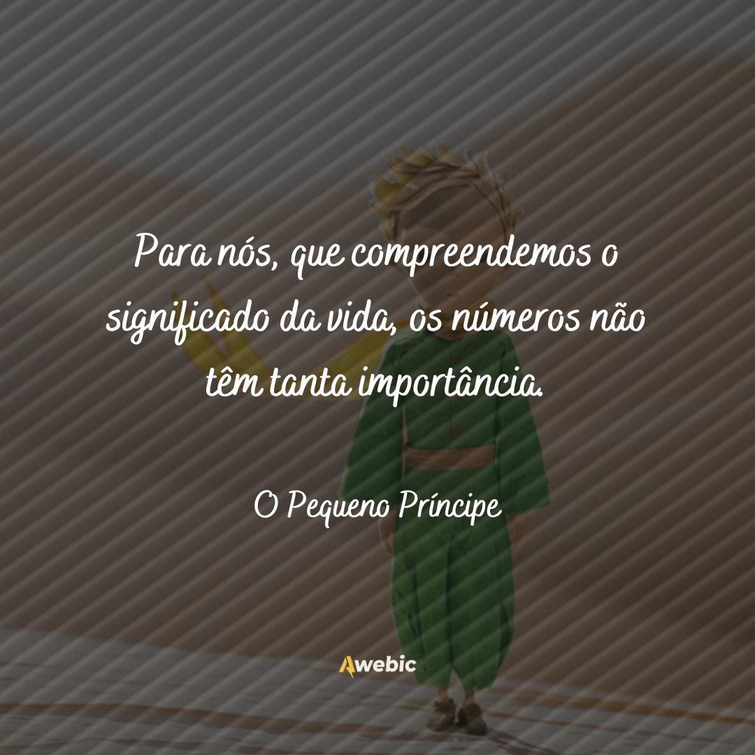 pensamentos de O Pequeno Príncipe sobre a vida; emocionantes