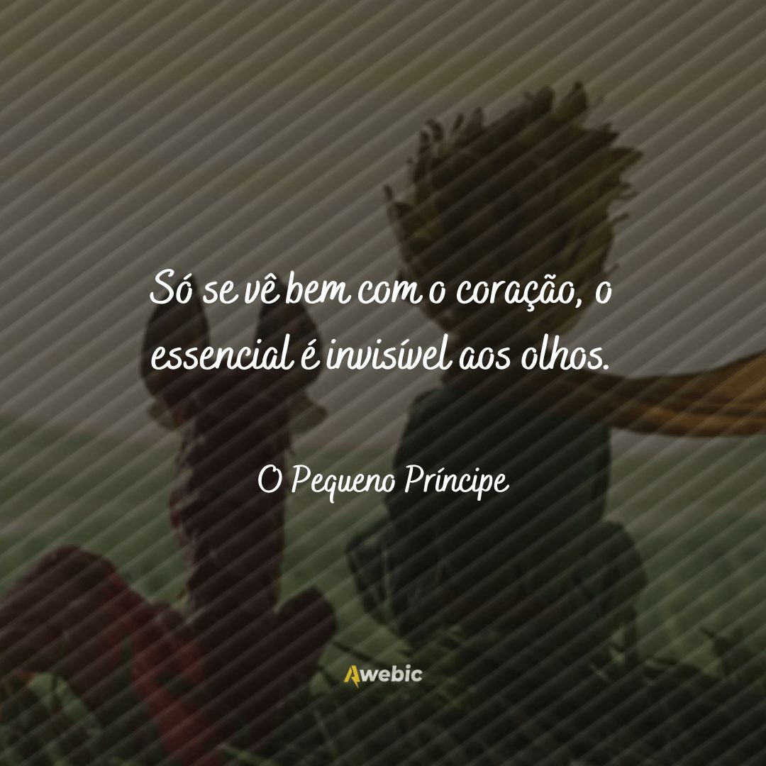 pensamentos de O Pequeno Príncipe sobre a vida; emocionantes