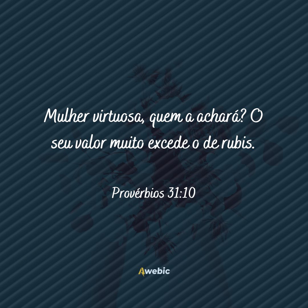 Frases Bíblicas para cartões de Dia das Mães