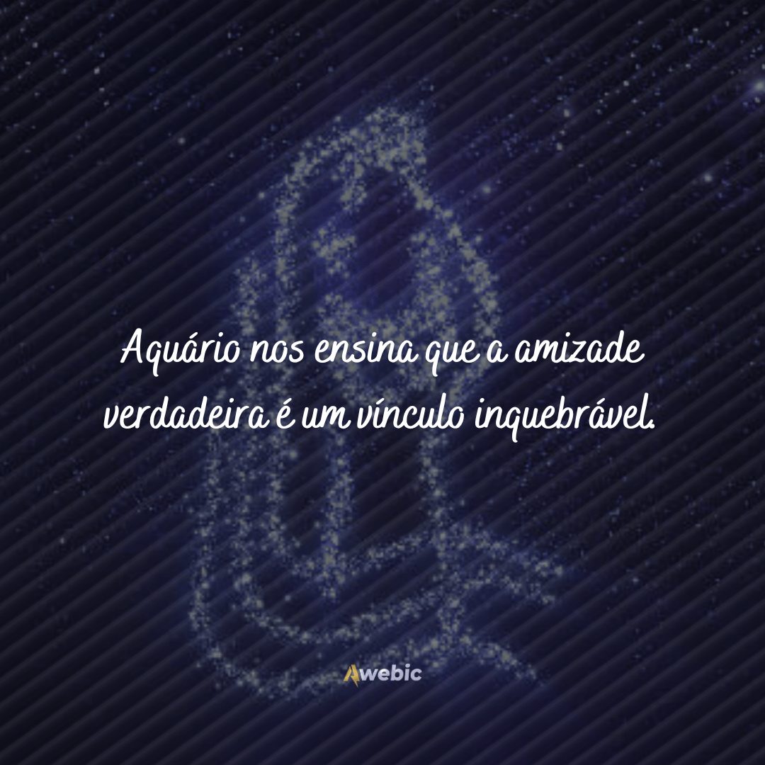 Frases de aquário para refletir