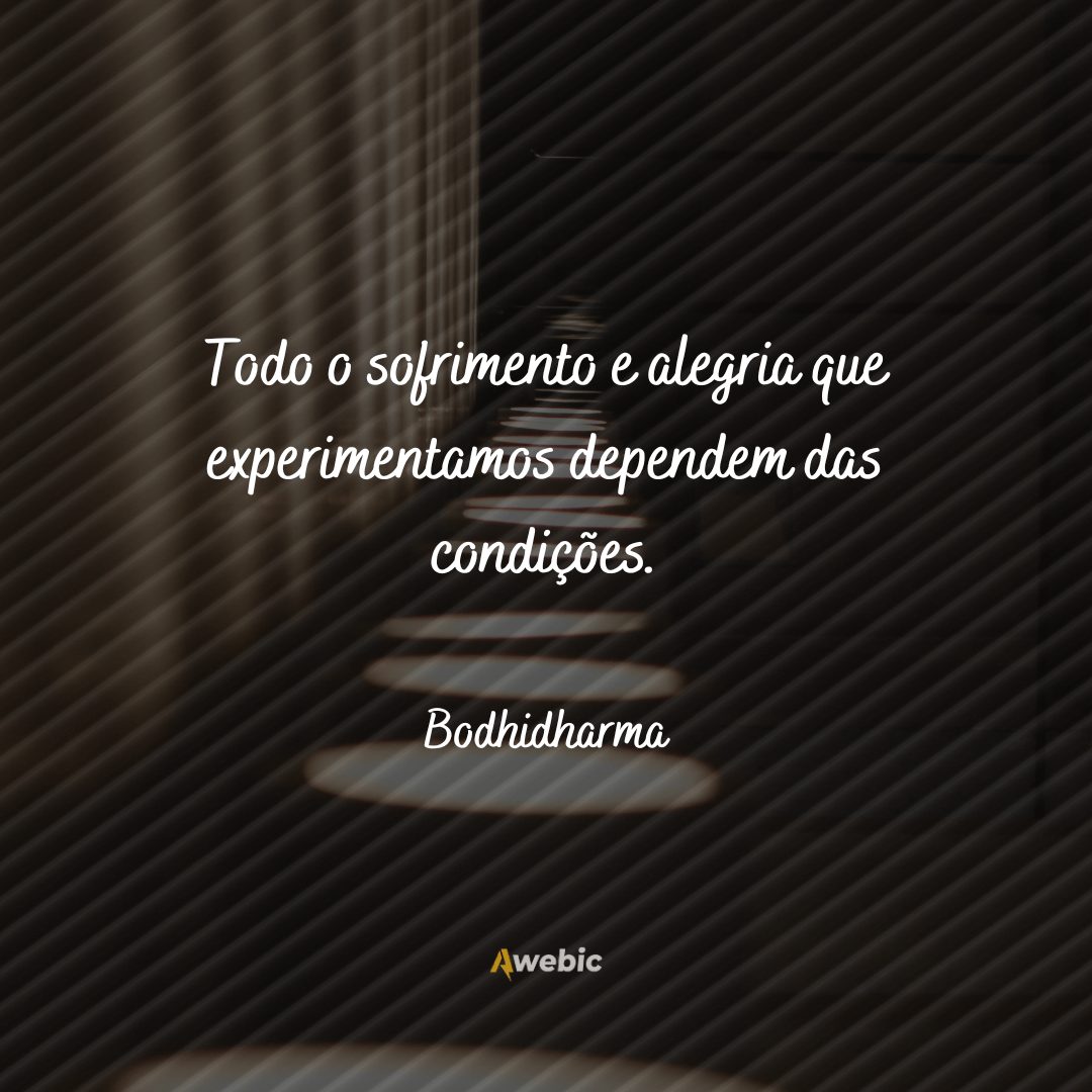 frases de Bodhidharma para sua reflexão hoje