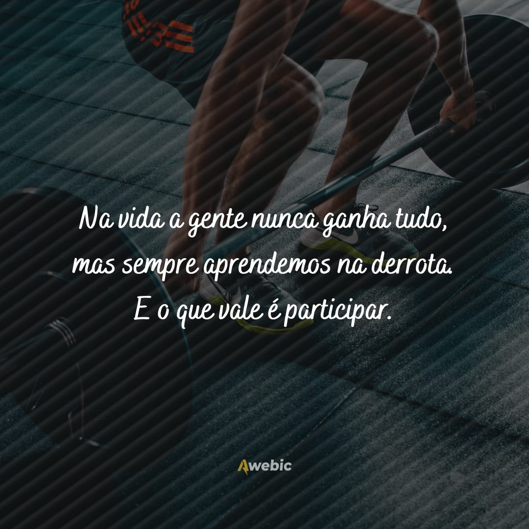 Frases de Inspiração para Atletas para avançar fazendo o seu melhor