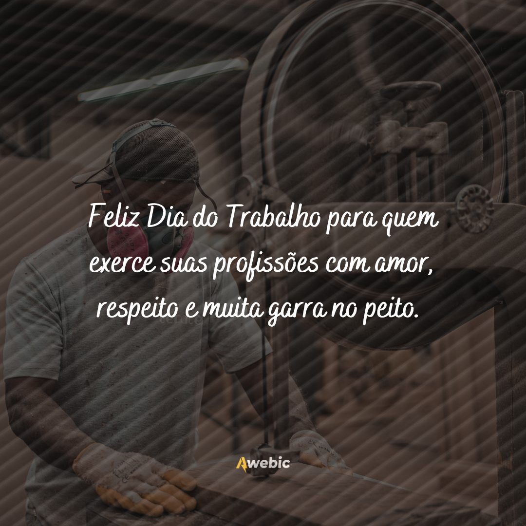 Frases Dia do Trabalhador para funcionários