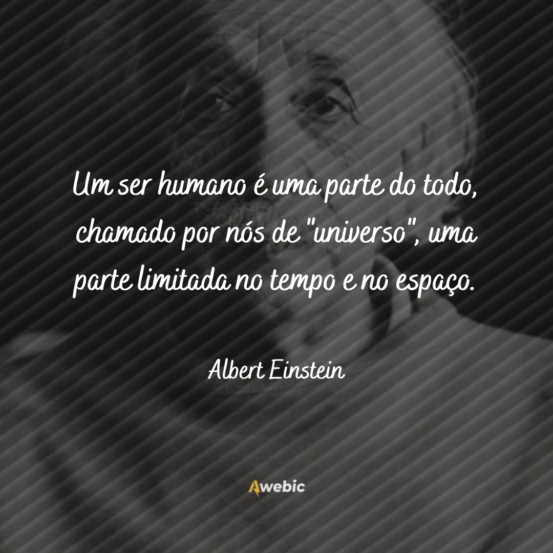 frases ditas por Albert Einstein sobre a vida que quebra seu cérebro