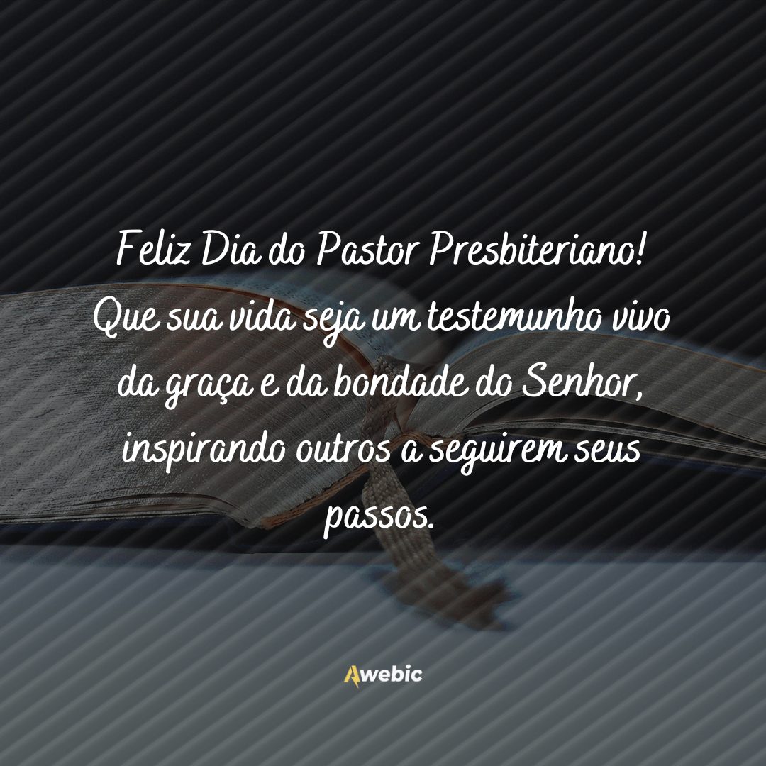 Mensagens para o Dia do Pastor Presbiteriano