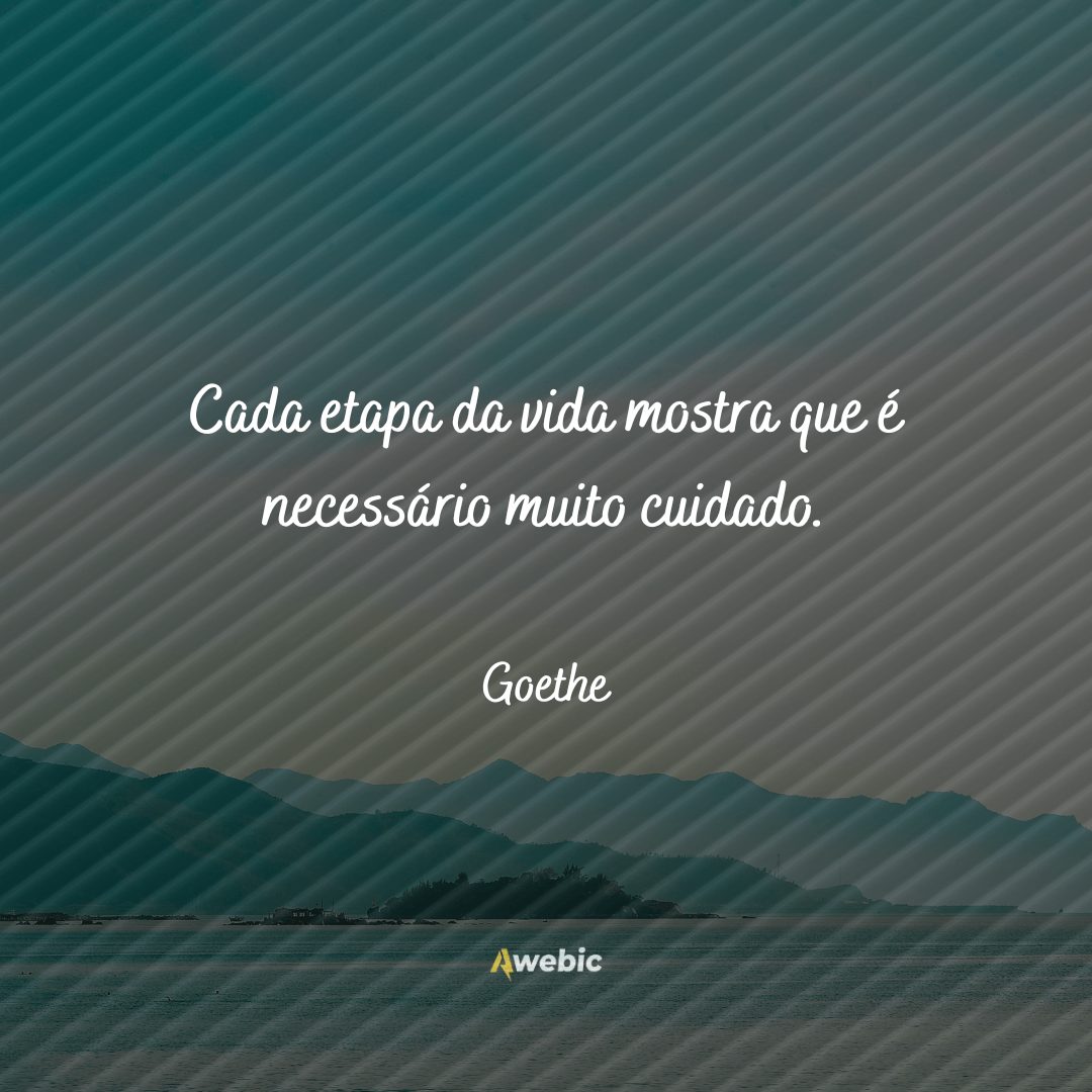 pensamentos de Goethe sobre a vida: se torne mais inteligente agora