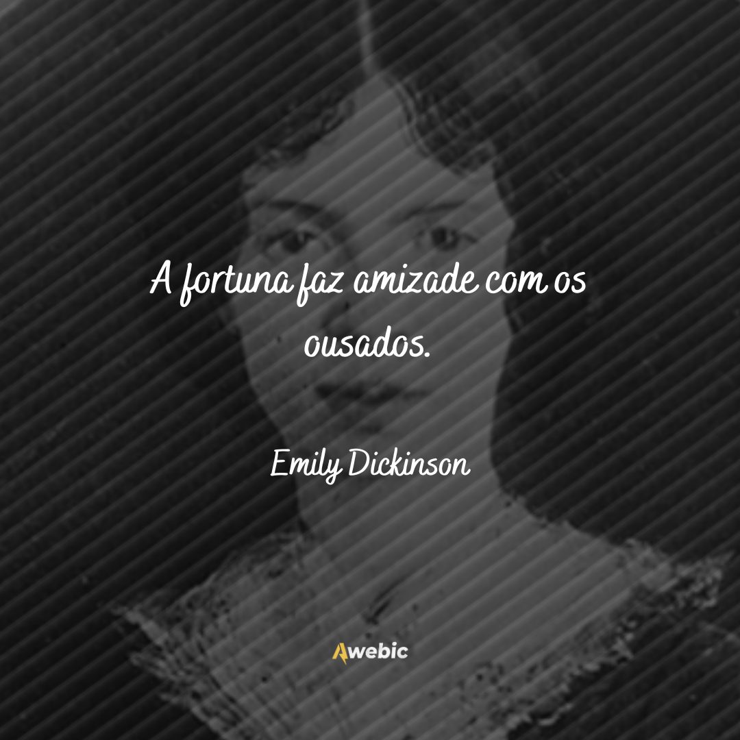 O poema mais lindo de Emily Dickinson vai refletir amor pela vida