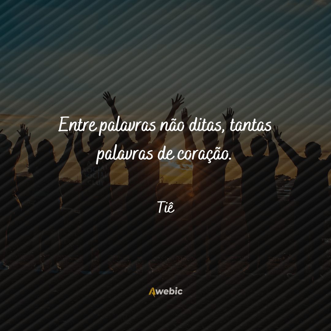 Trechos de músicas para fotos com amigos