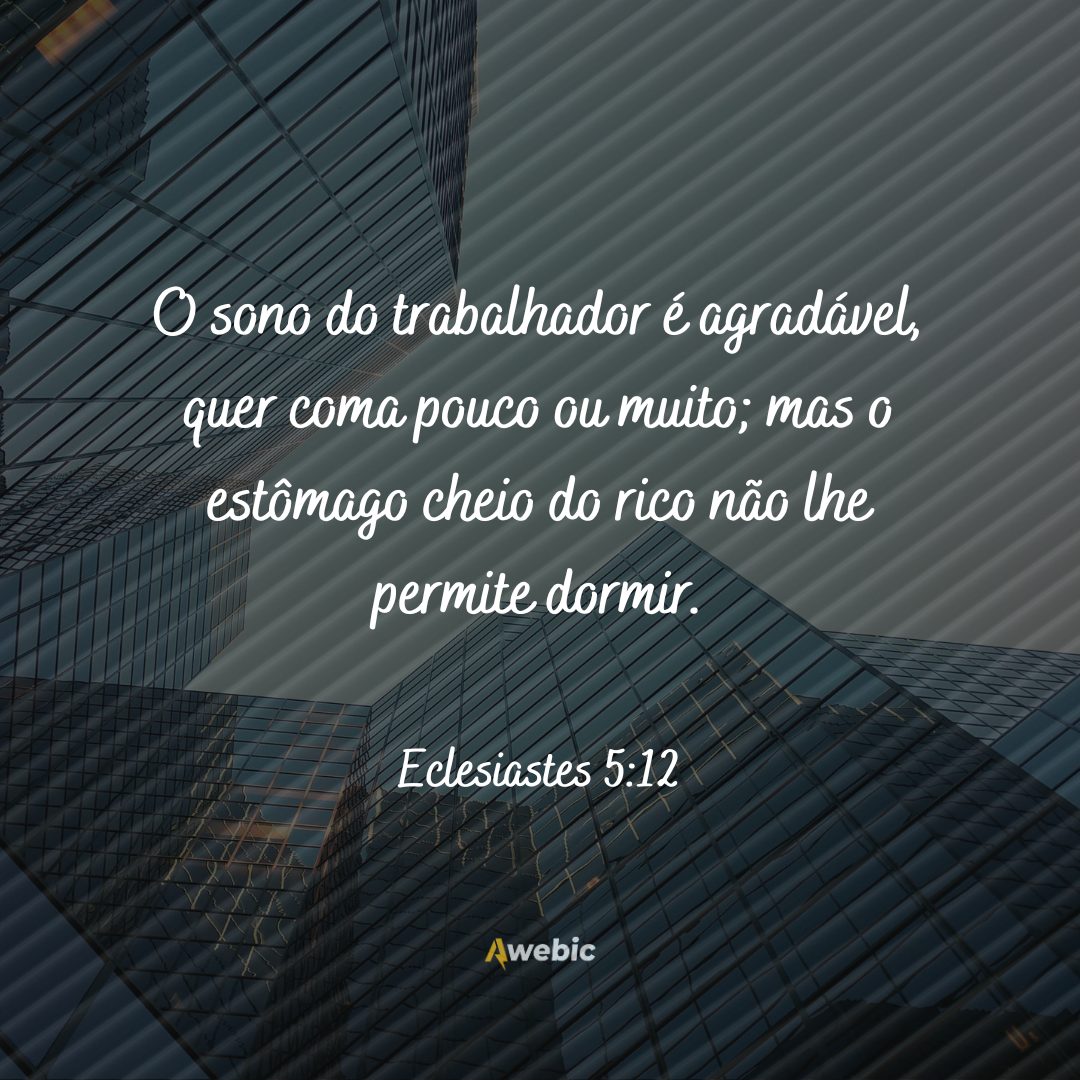 Versículos sobre trabalho para o Dia do Trabalhador