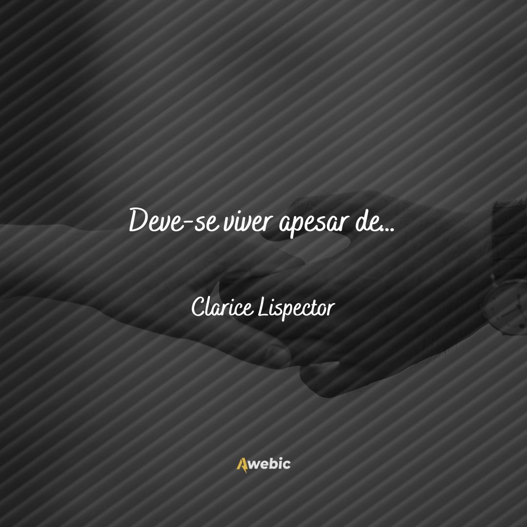 frases de Clarice Lispector de Dia dos Namorados