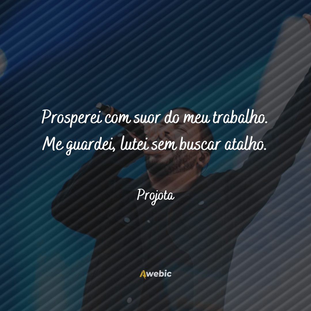 pensamentos do Projota para quem está paralisado: se motive