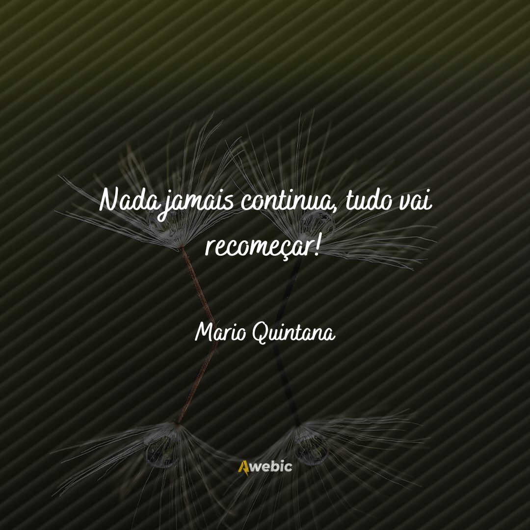 reflexões sobre recomeço para quem quer viver fases novas na vida