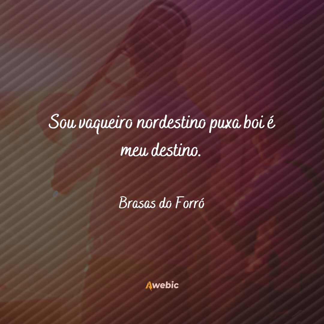 Trechos de música de Brasas do Forró