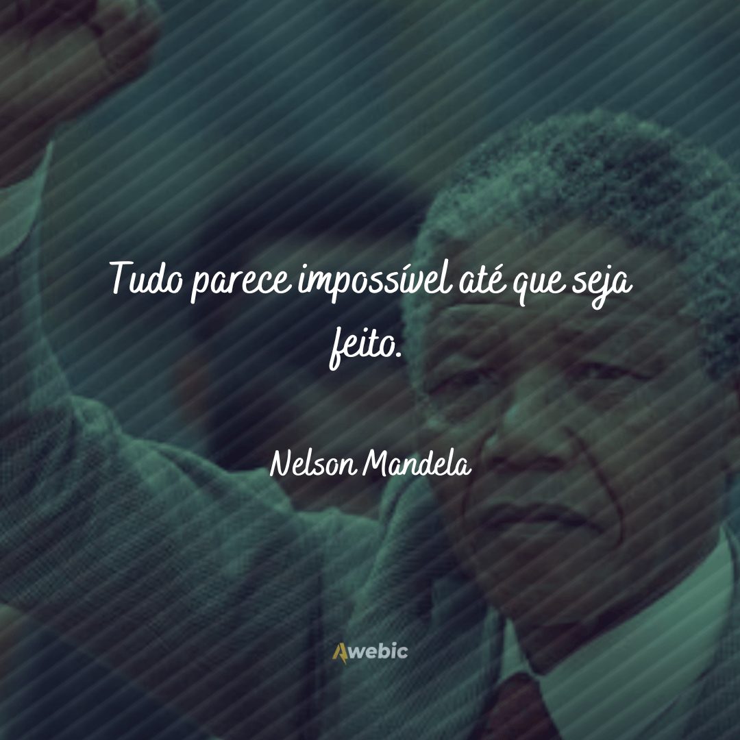 Coisas para aprender com Nelson Mandela