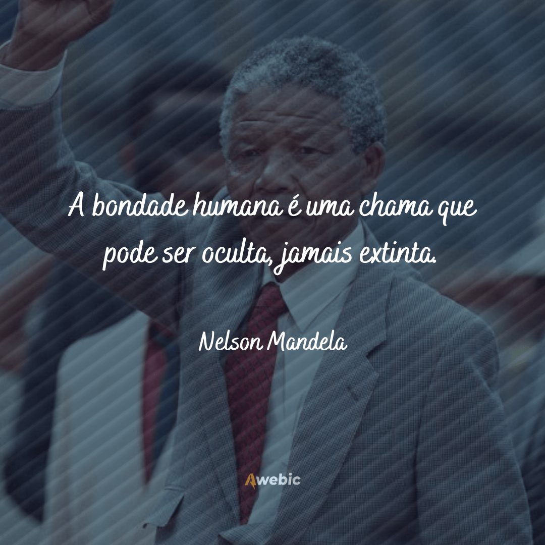 Coisas para aprender com Nelson Mandela