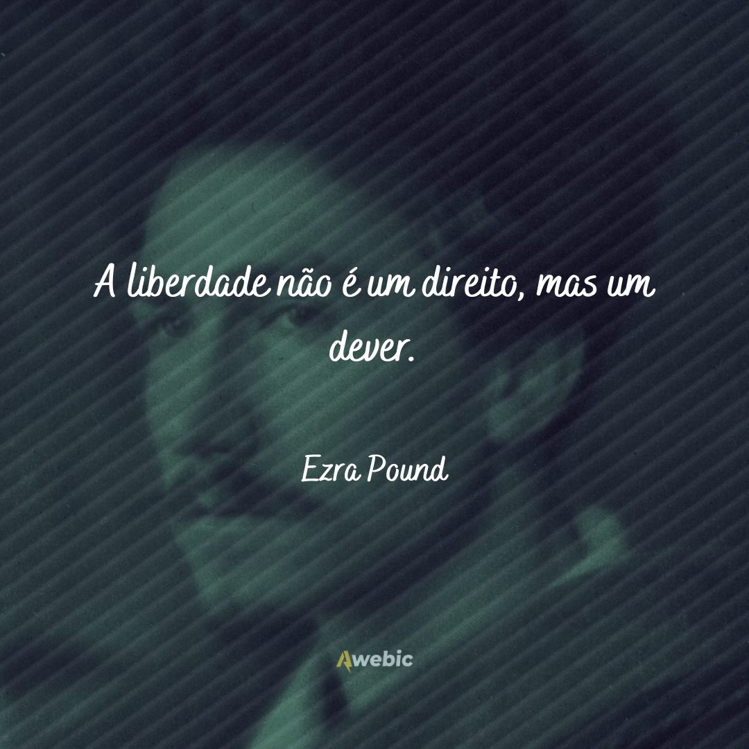 Frases de Ezra Pound