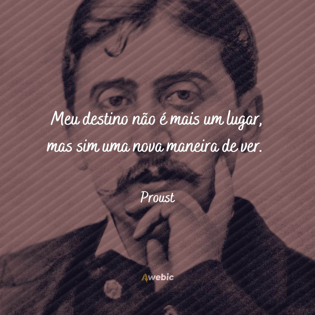 frases de Proust: as que revolucionam sempre