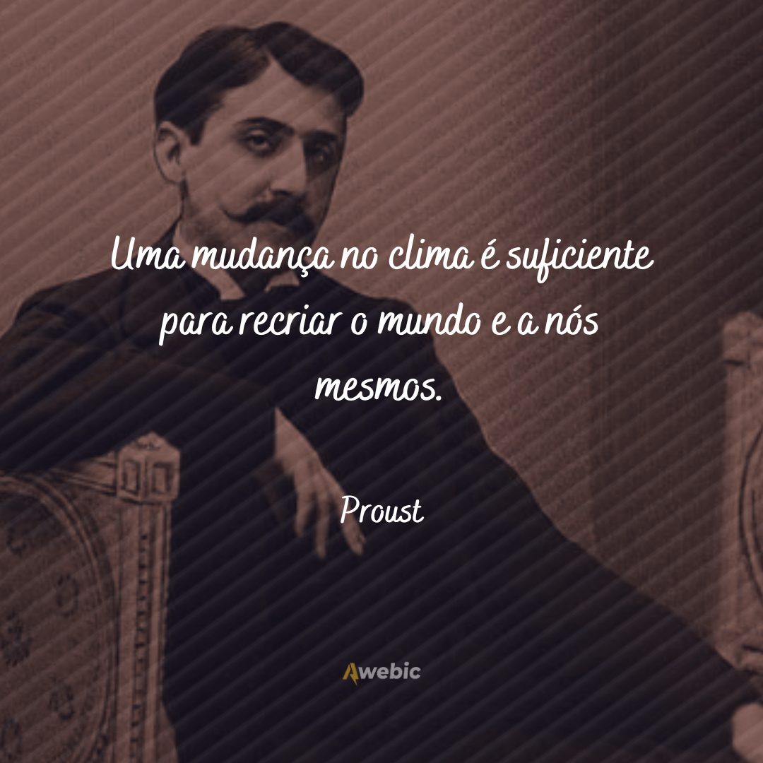 frases de Proust: as que revolucionam sempre