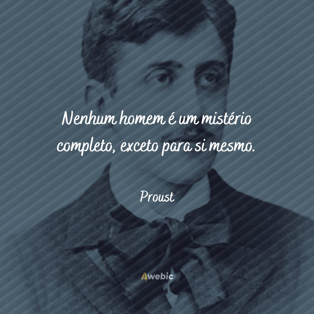 frases de Proust: as que revolucionam sempre