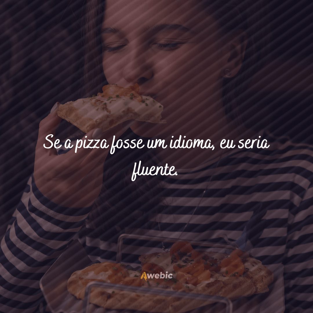 Legendas engraçadas para o Dia da Pizza: ótimas para Instagram