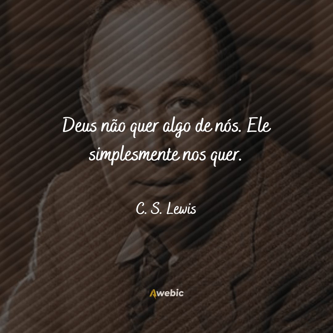 Pensamentos de C. S. Lewis sobre Deus