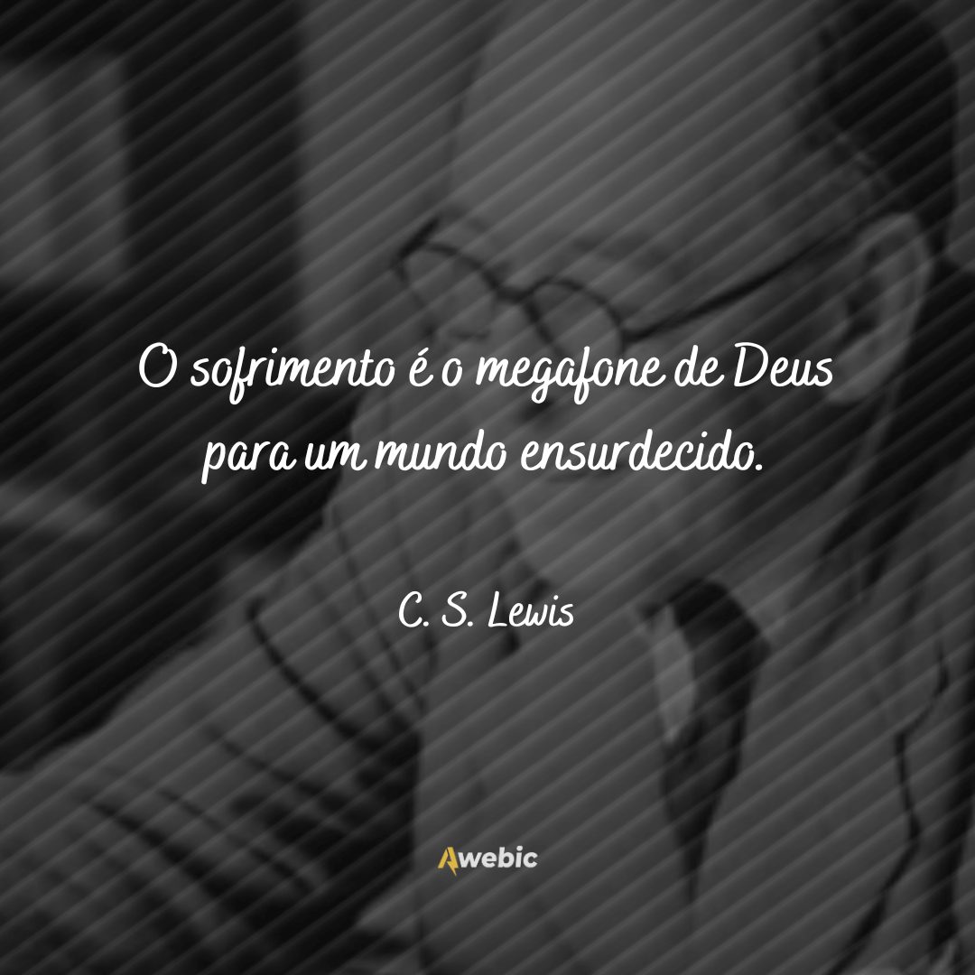 Pensamentos de C. S. Lewis sobre Deus