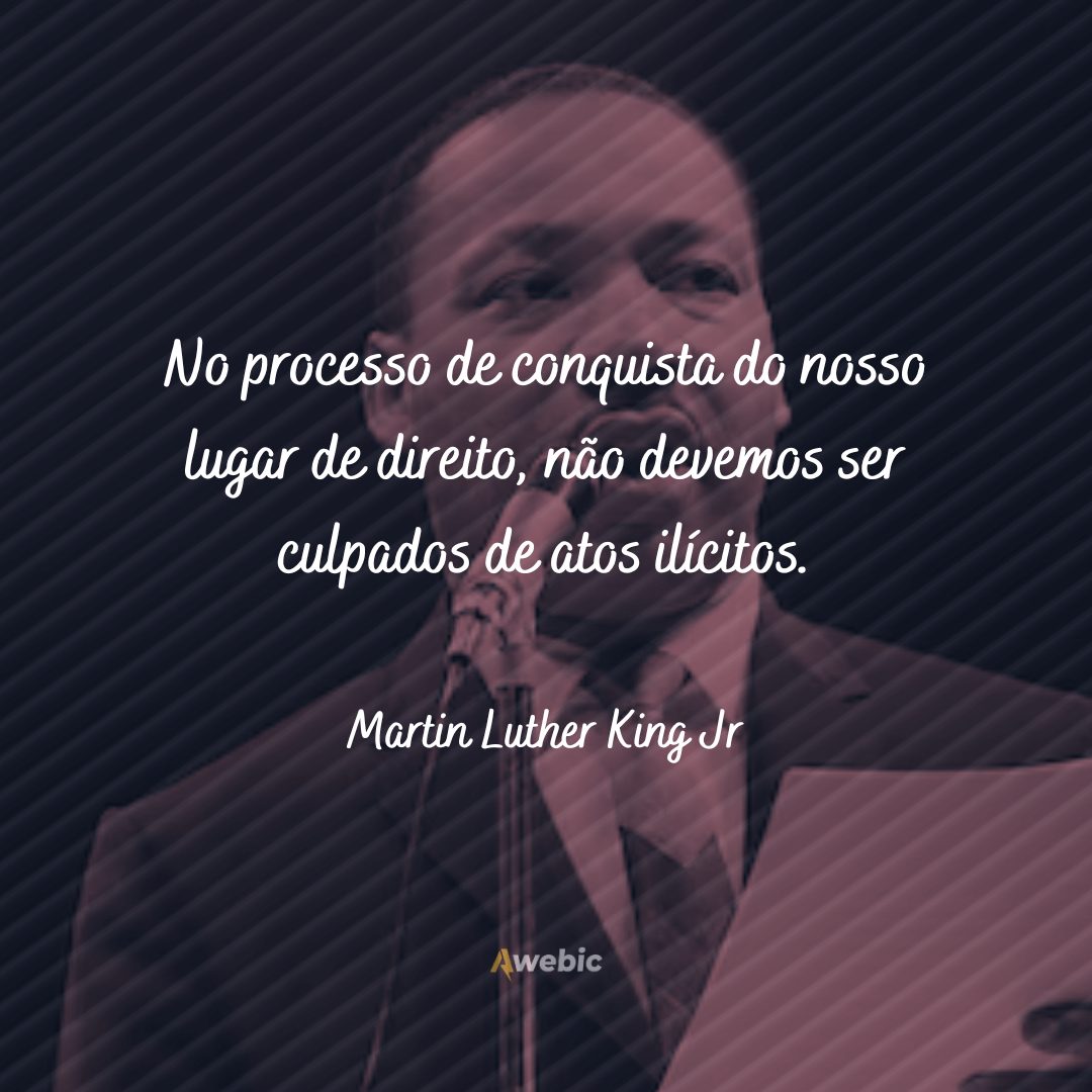 pensamentos de Martin Luther King Jr para sonhos: seja um realizador