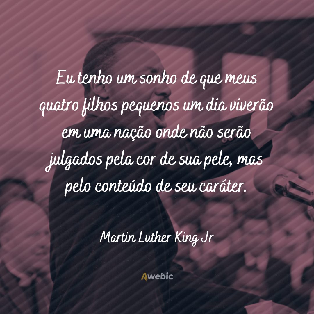 pensamentos de Martin Luther King Jr para sonhos: seja um realizador