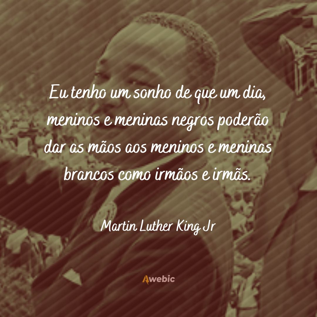 pensamentos de Martin Luther King Jr para sonhos: seja um realizador